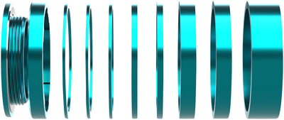 Wheels Manufacturing SOLO-HG Single Speed Conversion Kit - Teal