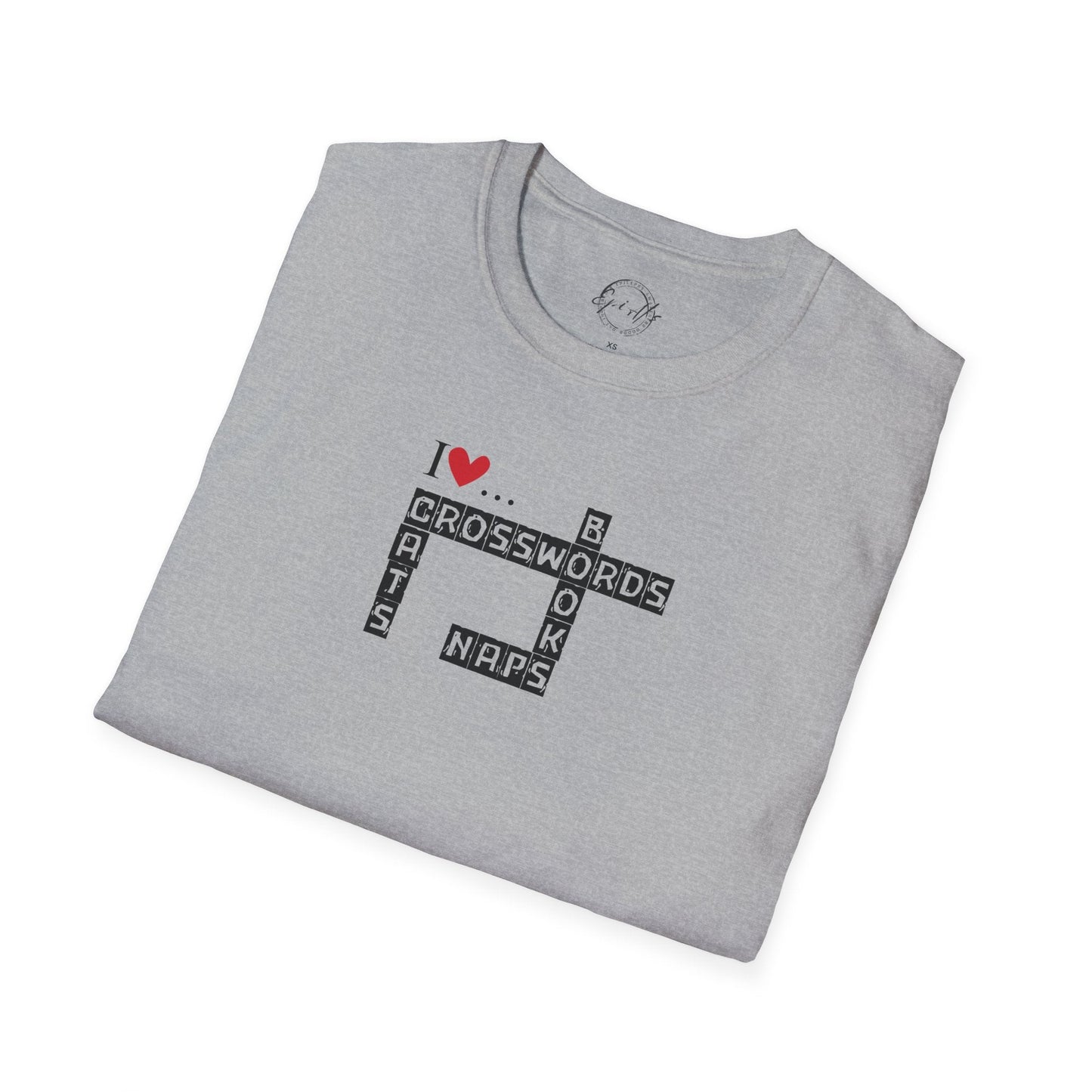 Purrfectly Cozy Crosswords Unisex T-Shirt - Korvel