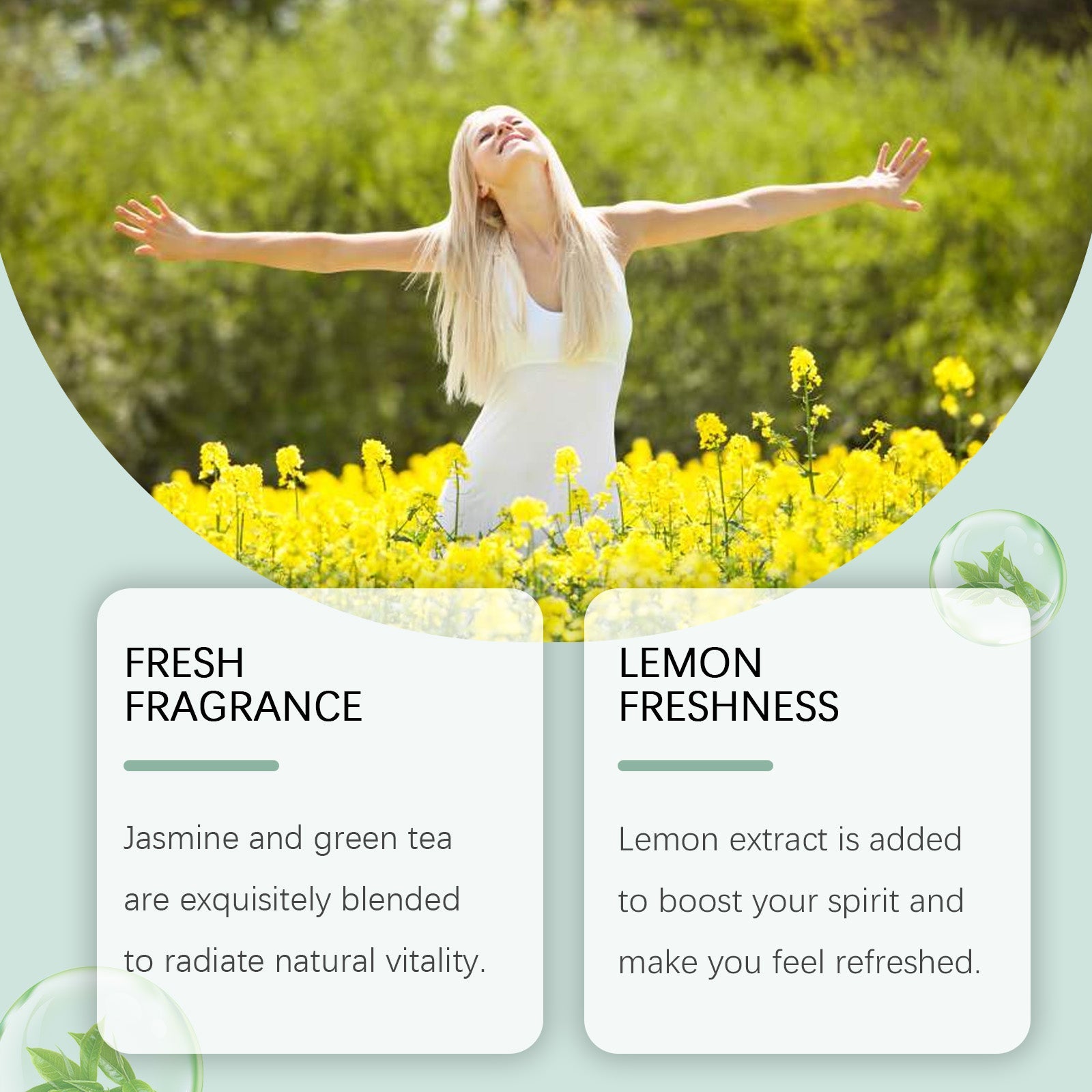 Clear Fragrance Type Solid Balm Fresh Charm Light Elegant Charm Keep Fragrance Fresh Non-Sticky Solid Balm - Korvel