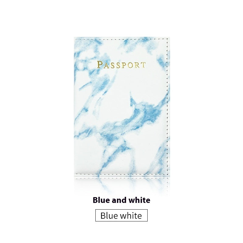 Marbling Passport Cover - Multifunctional Travel Accessory