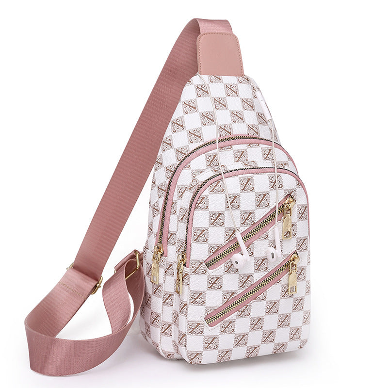 Large Capacity Casual PU Leather Travel Backpack