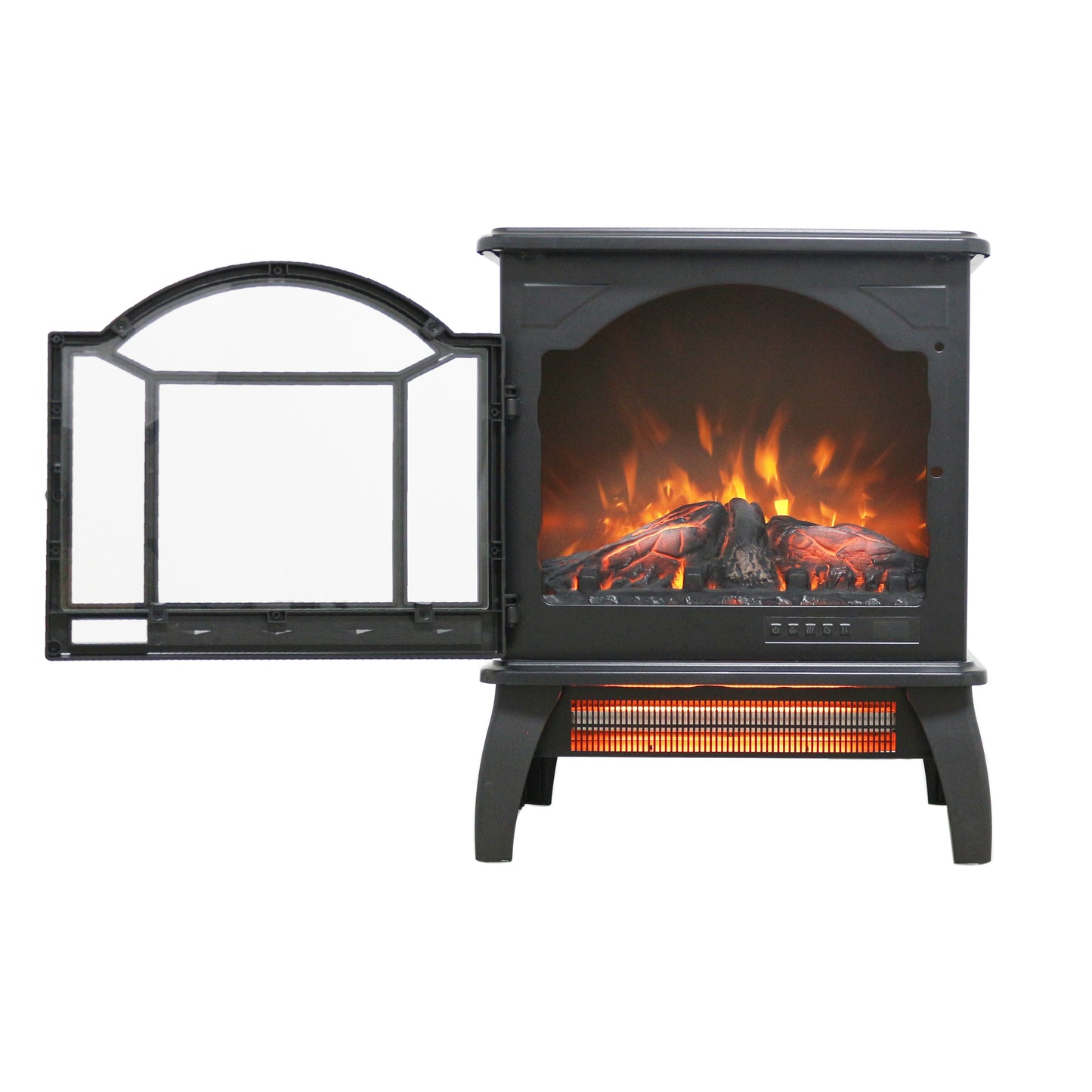 18 Inch 3D Infrared Electric Stove with Remote Control