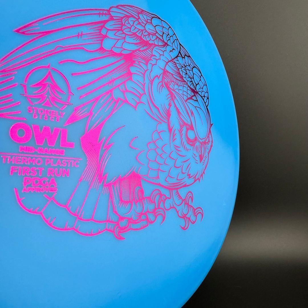 Thermo Owl - First Run Disc Golf Disc