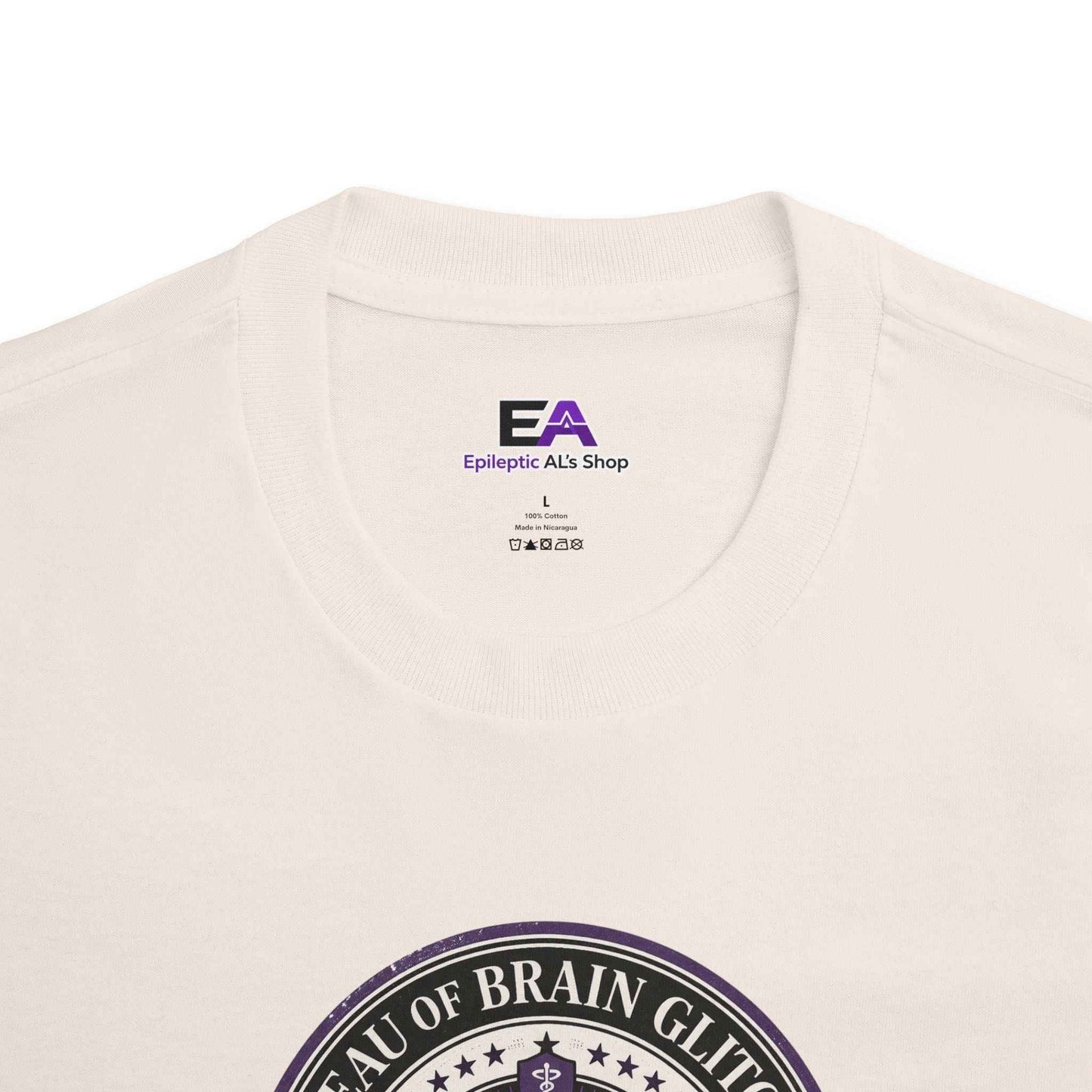 Camiseta Bureau of Brain Glitches – Camiseta de Concienciación sobre la Epilepsia