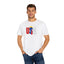 Camiseta Unisex Gráfica Colorida de EE. UU.