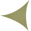 Voile d'ombrage triangulaire Gbruno pour espaces extérieurs