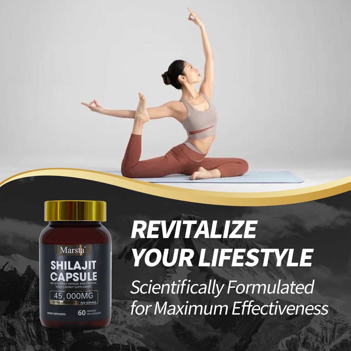 Shilajit Capsules Natural Shilajit Supplements - Korvel