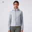 Chaqueta de plumas delgada con capucha para mujer - Impermeable y a prueba de viento