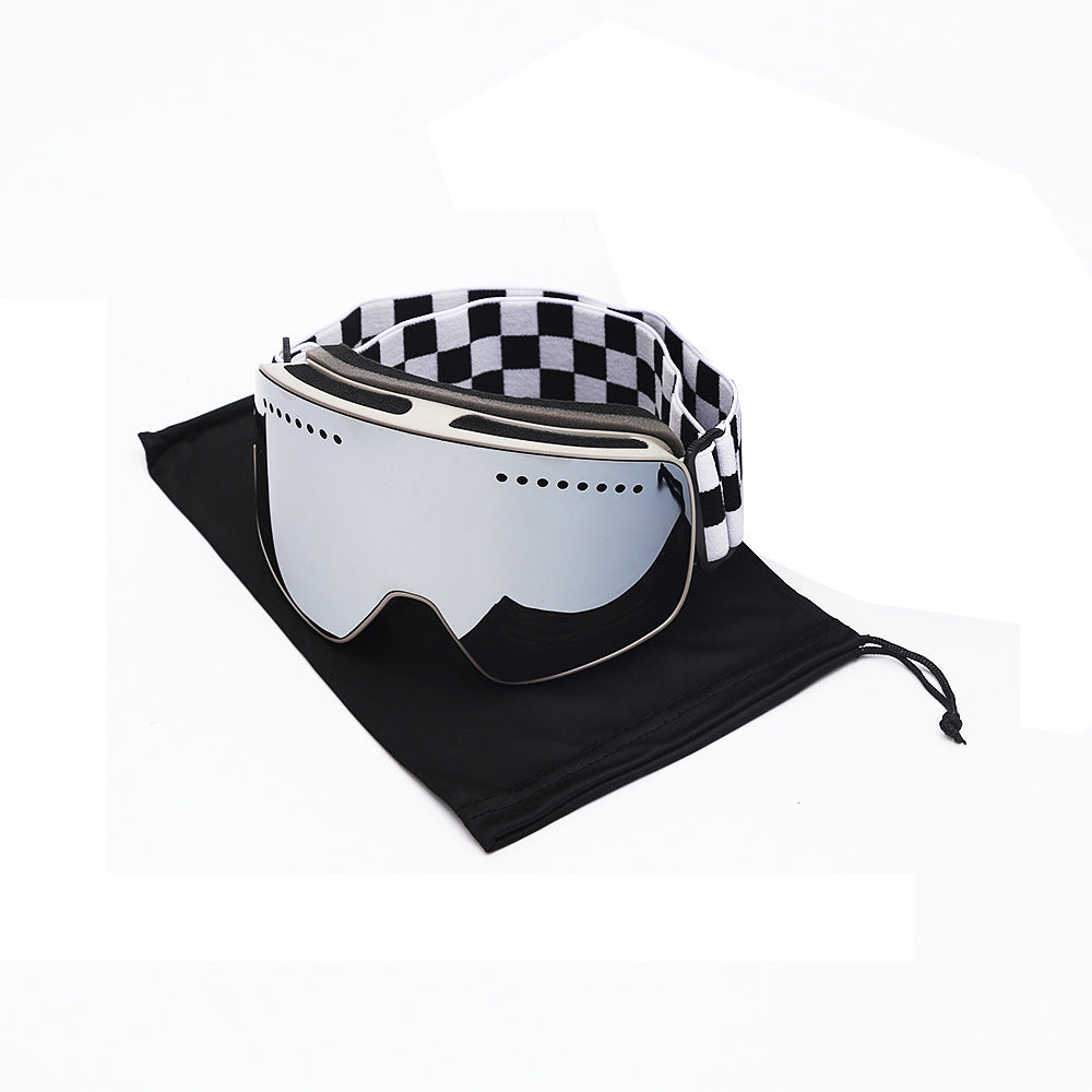 Double Layer Anti-Fog Ski Goggles for Eye Protection