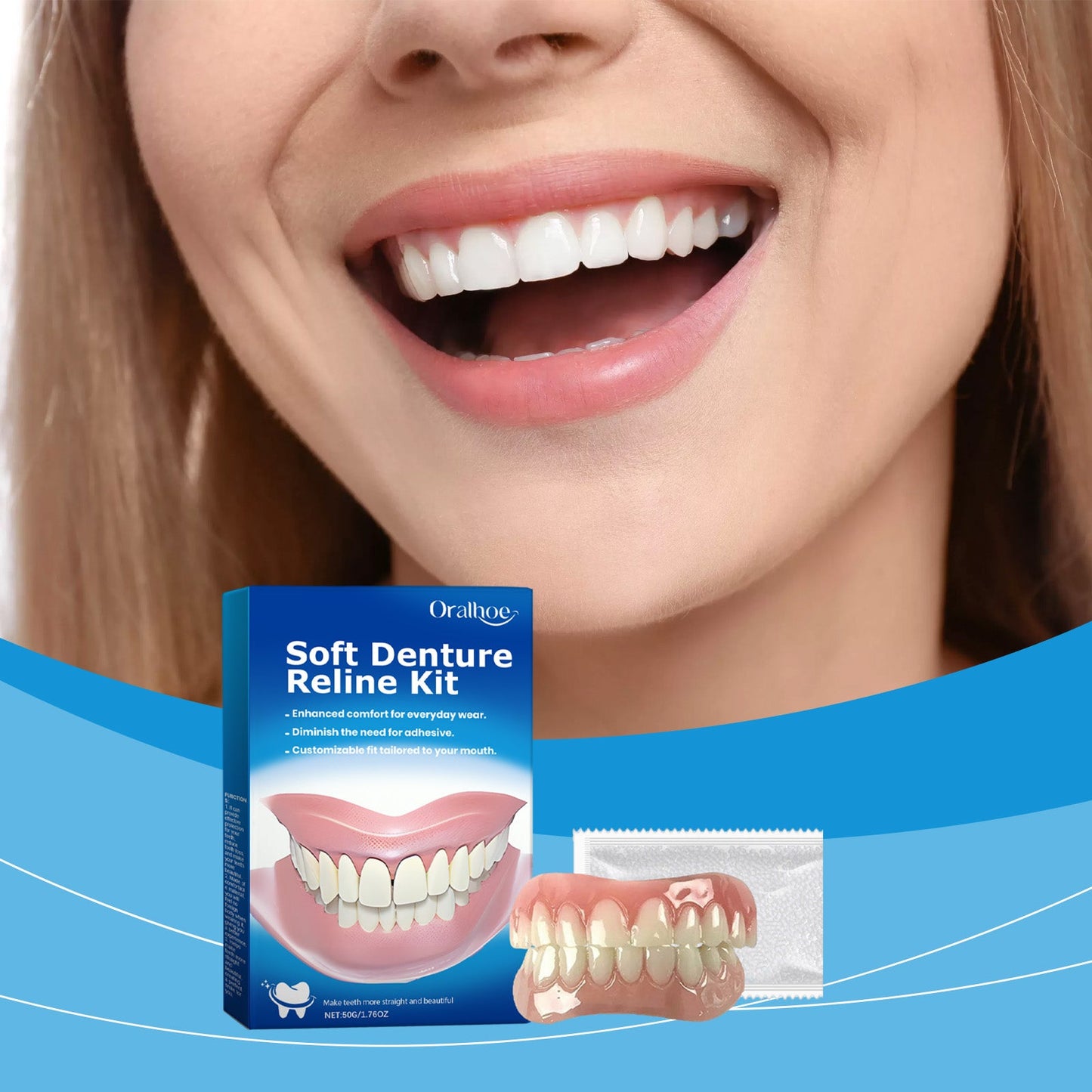 Cosmetic Denture Braces Cosmetic Dental Cosmetic Kit - Korvel