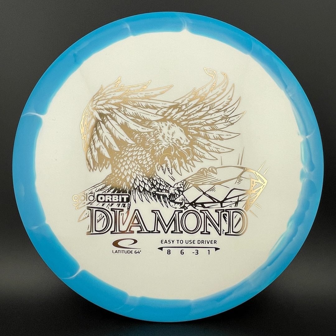 Disque de Golf en Diamant Gold Orbit