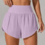Shorts Actifs Taille Haute avec Poches