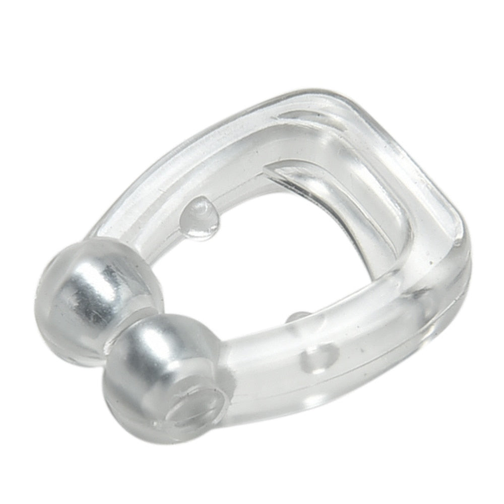 Clip nasal anti-ronquidos magnético de silicona con estuche