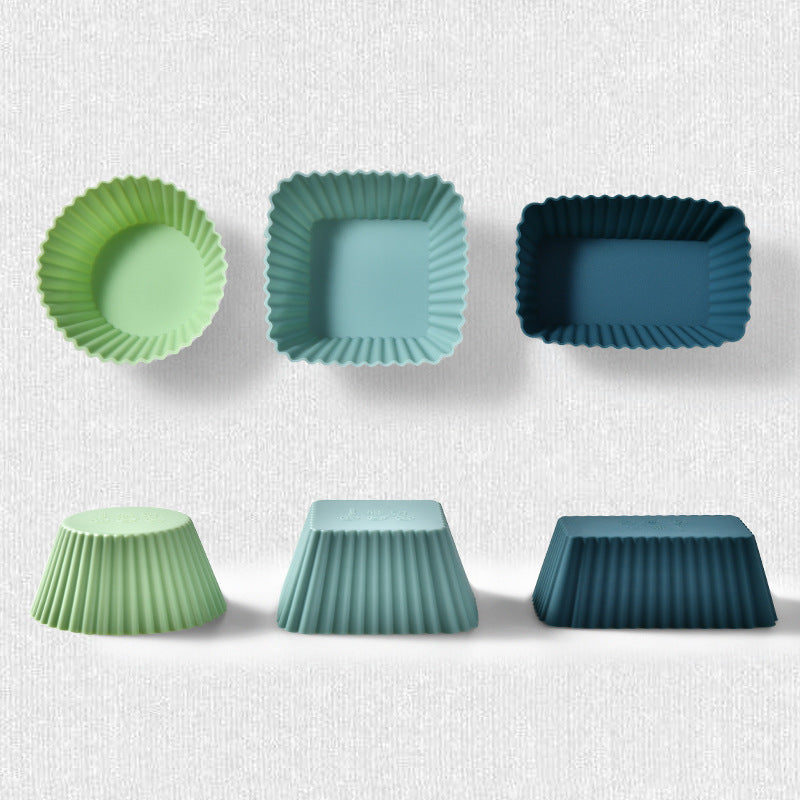 Premium Silicone Muffin Cup Baking Mold Set