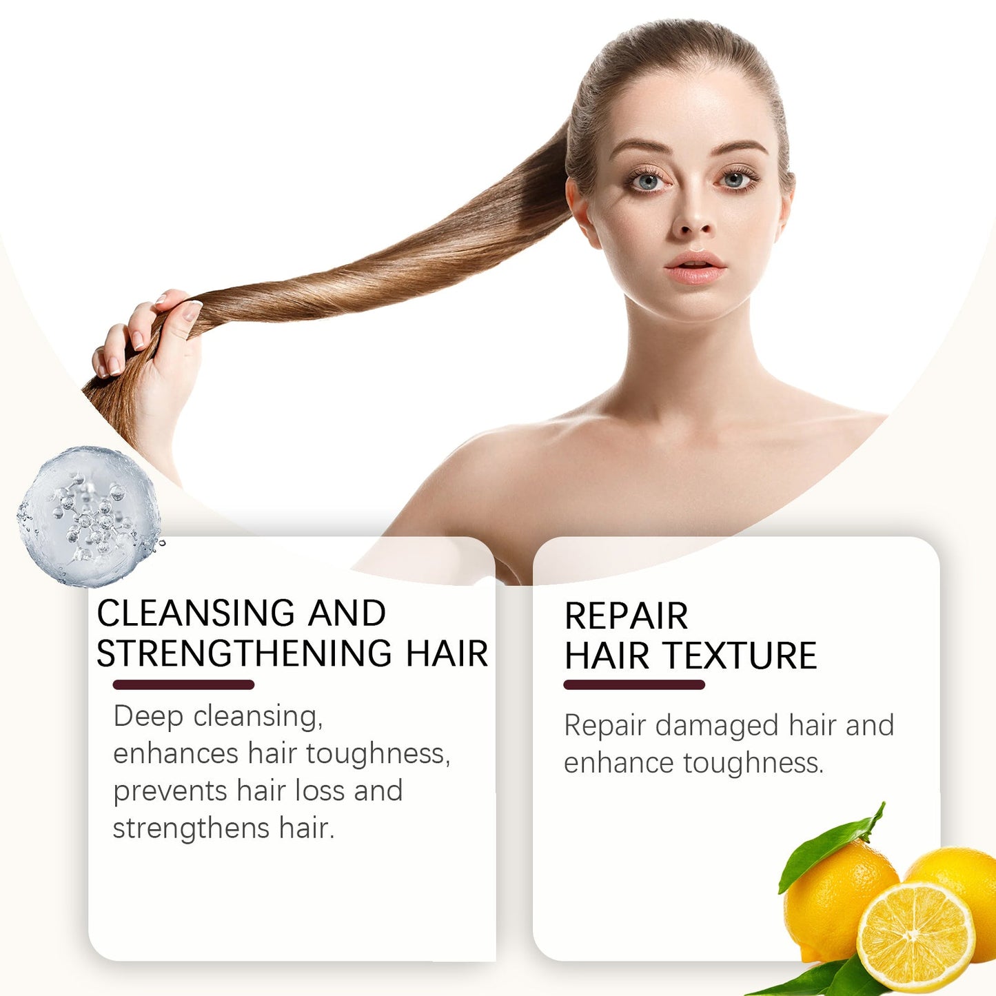 Champú Reparador de Protección Térmica para Cabello Nourished y Brillante