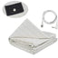 Grounding Sheet   Mat  Earthing Fitted Bedsheet Silver Fiber Conductive Organic Grounding Mat Radiation Anti-Static 60*265CM - Korvel