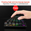 Personalized mechanical keyboard RGB luminous esports game keyboard wired blue axis full 104 key keyboard - Korvel
