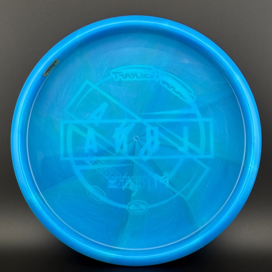 Z Swirl Luna - Stock Z Stamp - Misprint