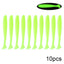 QXO 10pcs/Lot Soft Lures Silicone Bait 7cm 2g Goods For Fishing Sea Fishing Pva Swimbait Wobblers Artificial Tackle - Korvel