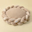 Pet kennel Fried Dough Twists dog kennel filling yarn cat kennel round universal mat detachable cat kennel dog kennel - Korvel