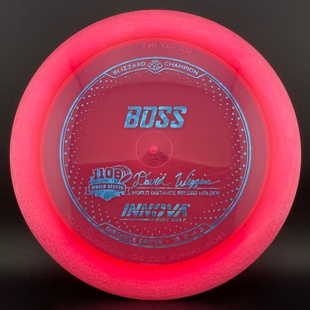 Blizzard Champion Boss - David Wiggins Jr World Record Disc