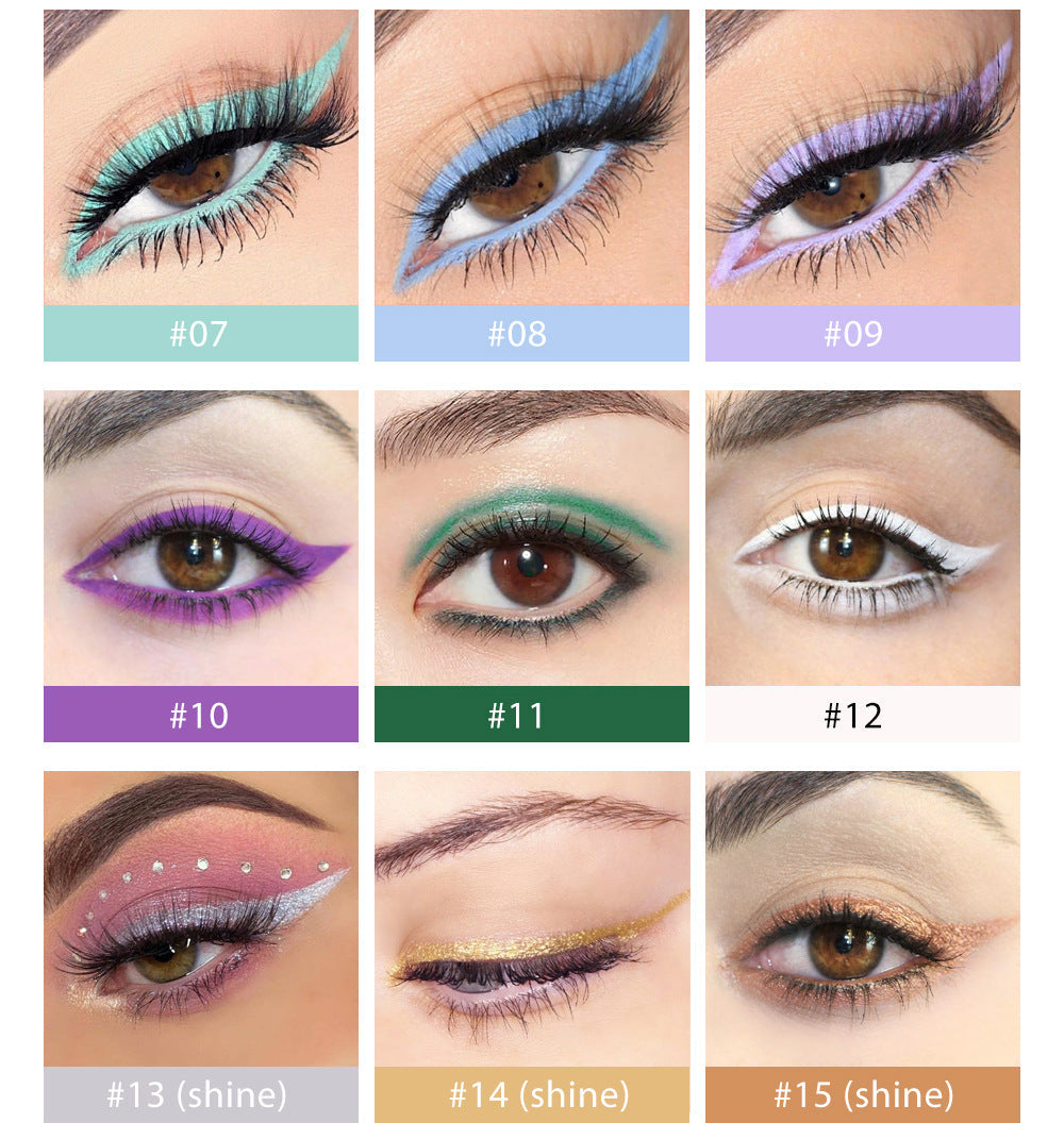 HANDAIYAN Quick-Drying Waterproof Eyeliner Gel Pen - 20 Packs