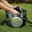 Outdoor folding bucket camping portable barbecue dish washing bucket telescopic fishing bucket - Korvel