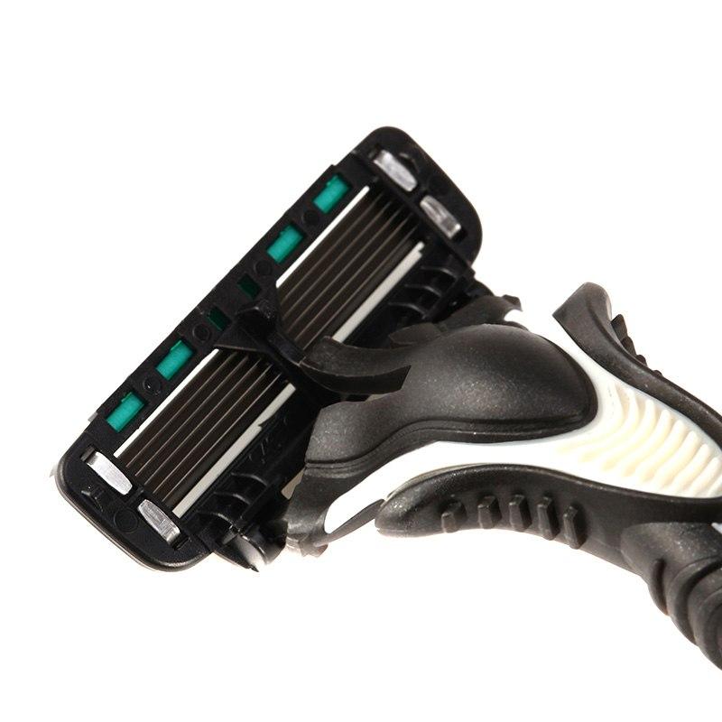 Shaving Razor Mens Profession Face Care 6-layer Stainless Razor Blades - Korvel