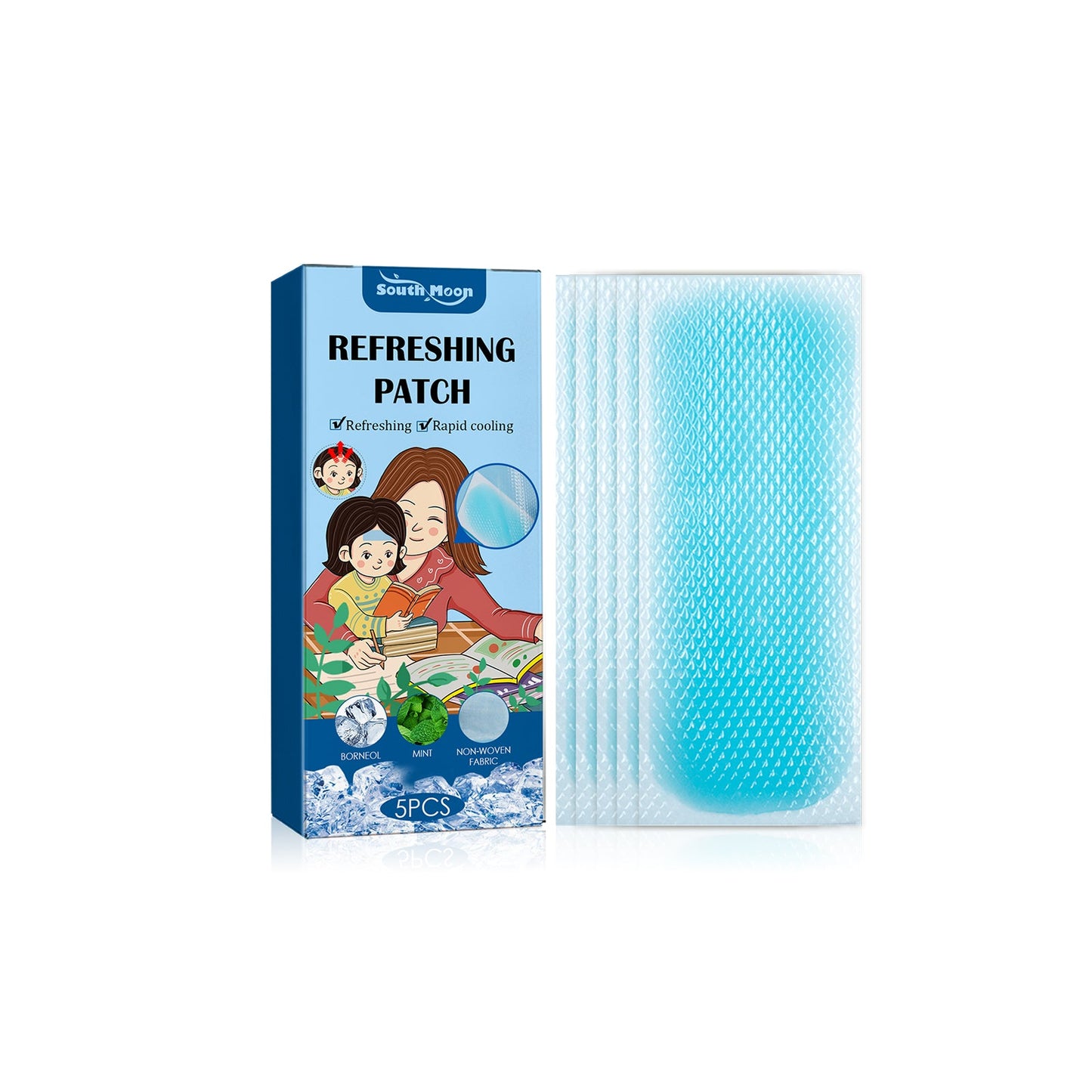 Patch de glace cartoon hydrogel Cool Down pour un soulagement rapide