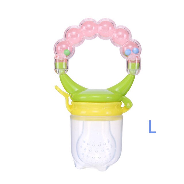 Premium Silicone Baby Pacifier and Fruit Feeder