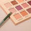 Paleta de Sombra de Ojos Mate Perla Desierto Rosa de 18 Colores