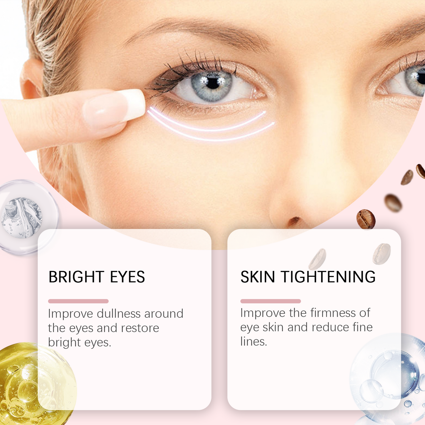 Caffeine Eye Cream Bar - Moisturizing & Brightening Care