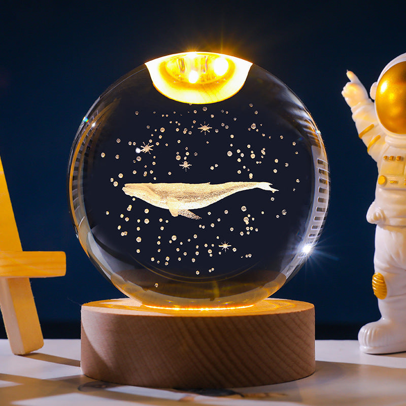 Starry Sky 3D Micro Landscape Crystal Ball Ornament