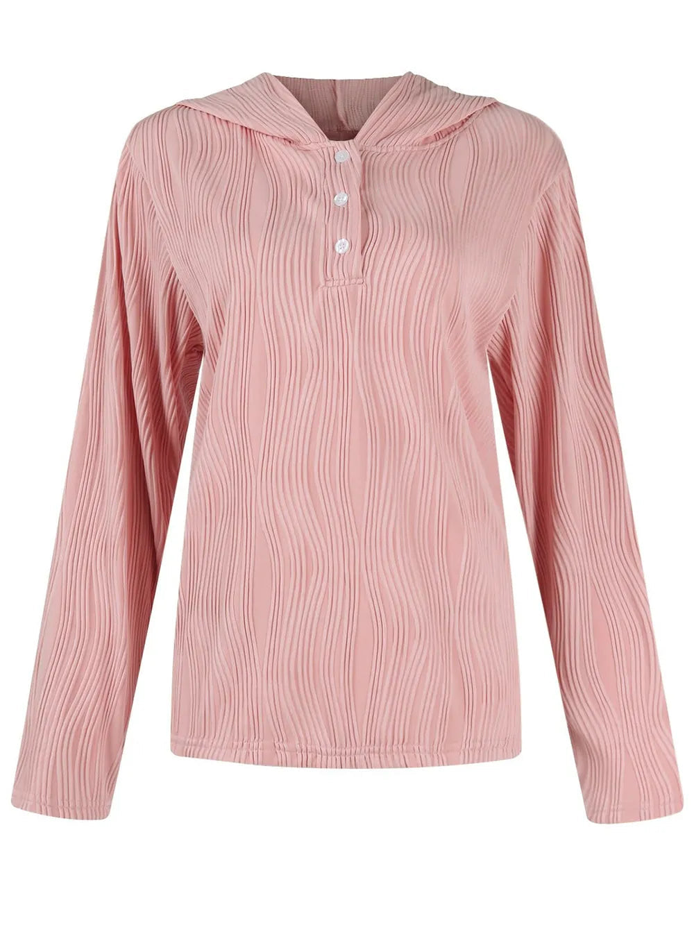 Sudadera de Manga Larga Texturizada