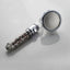 New Tourmaline balls Filter Shower Head Water saving 3 Modes adjustable SPA shower head on/off button high pressure shower - Korvel