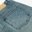 Hole-Washed Denim Long Pants Men's Loose Faded Whitewashed Wide-Leg Straight Trousers European and American Street Fashion Versatile Dad Pants - Korvel