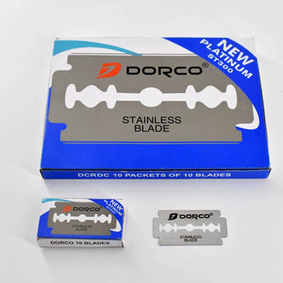10pcs/box Double-sided Razor Blades Brand Stainless Steel Safety Razor Blades For Men Shave Blade,eyebrow shaping blade - Korvel