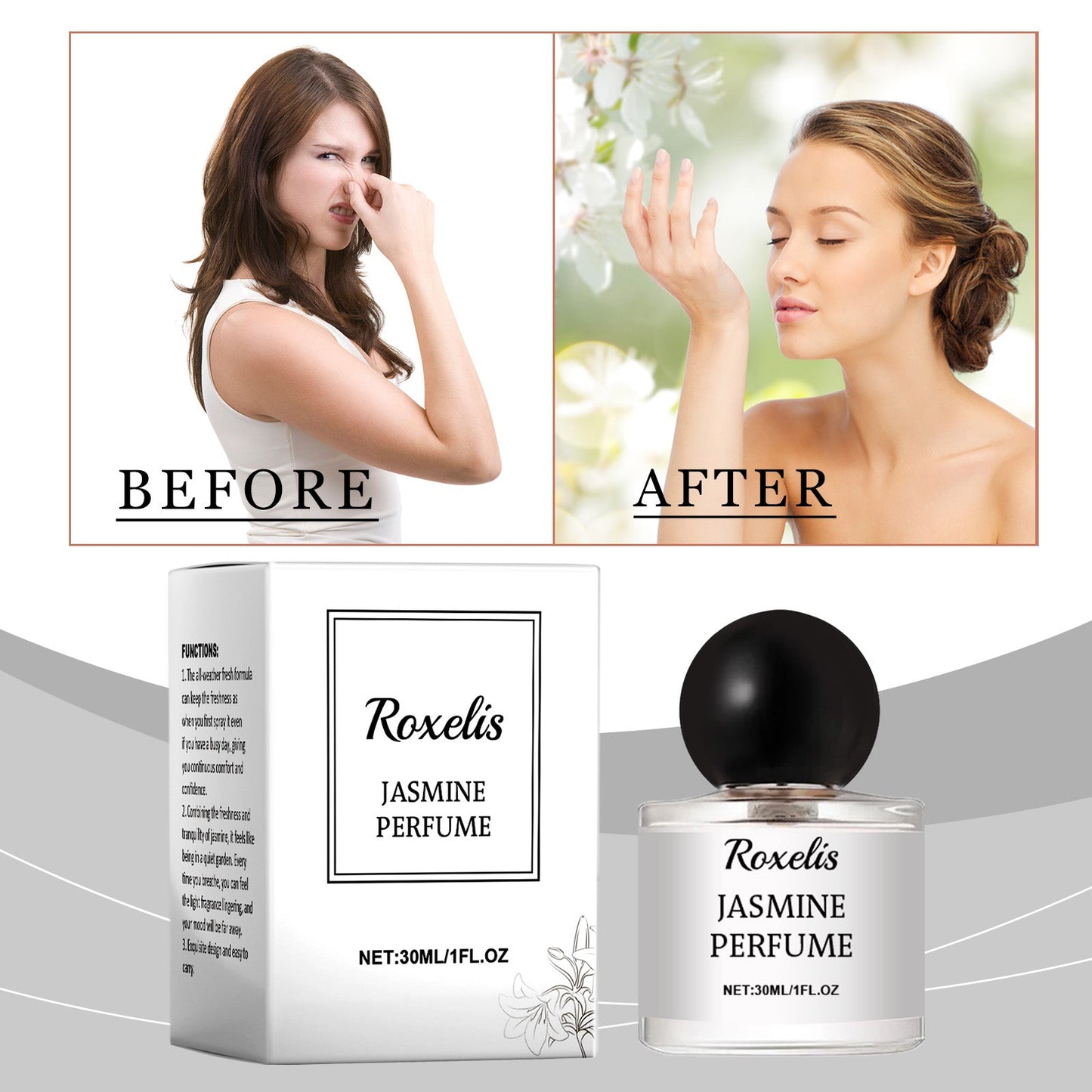 Eau de Toilette Jasmin Élégant - Un Parfum Romantique