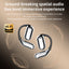 Active noise cancelling earphones wireless 5.3 noise-cancelling earphones hand free wireless headphones with mic Q16PRO - Korvel