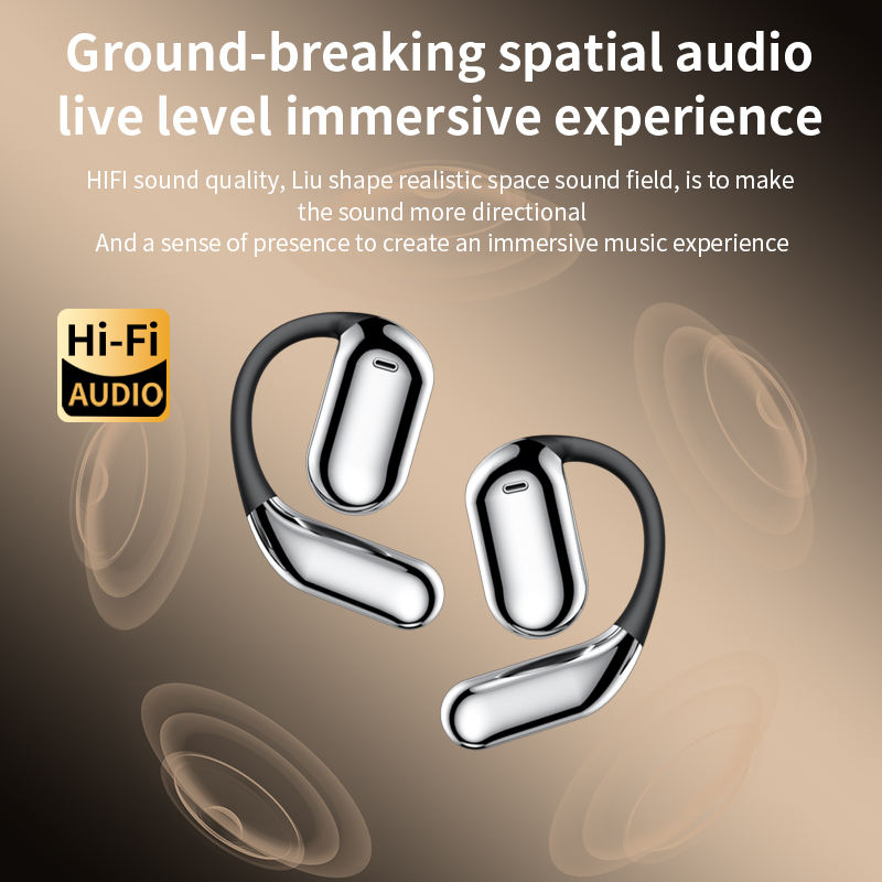 Active noise cancelling earphones wireless 5.3 noise-cancelling earphones hand free wireless headphones with mic Q16PRO - Korvel