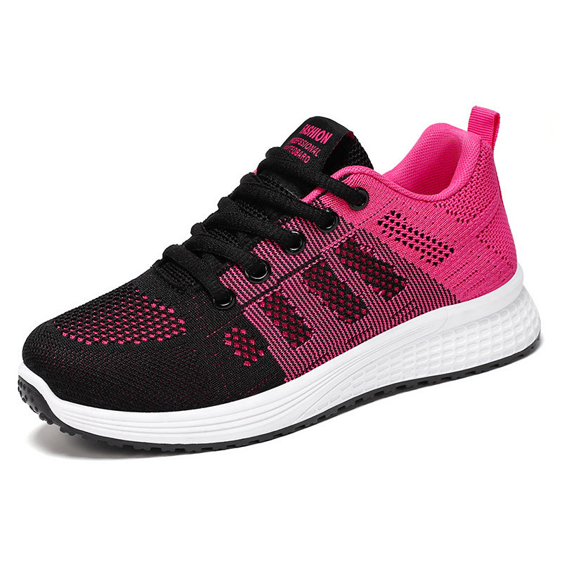 Zapatillas Casual Fly-knit para Mujer - Comodidad Transpirable