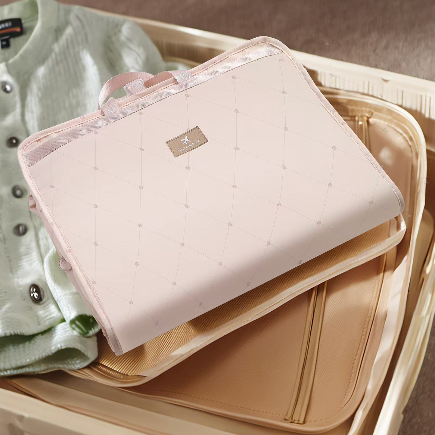 Foldable Travel Storage Hook Bag for Organized Packing