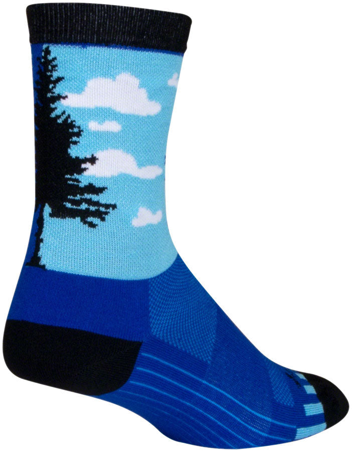 Chaussette SockGuy Night and Day Crew - 6" Petit/Moyen