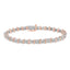 Pulsera de Tenis S-Curve de Diamantes en Oro de 10K y Plata Esterlina Bicolor