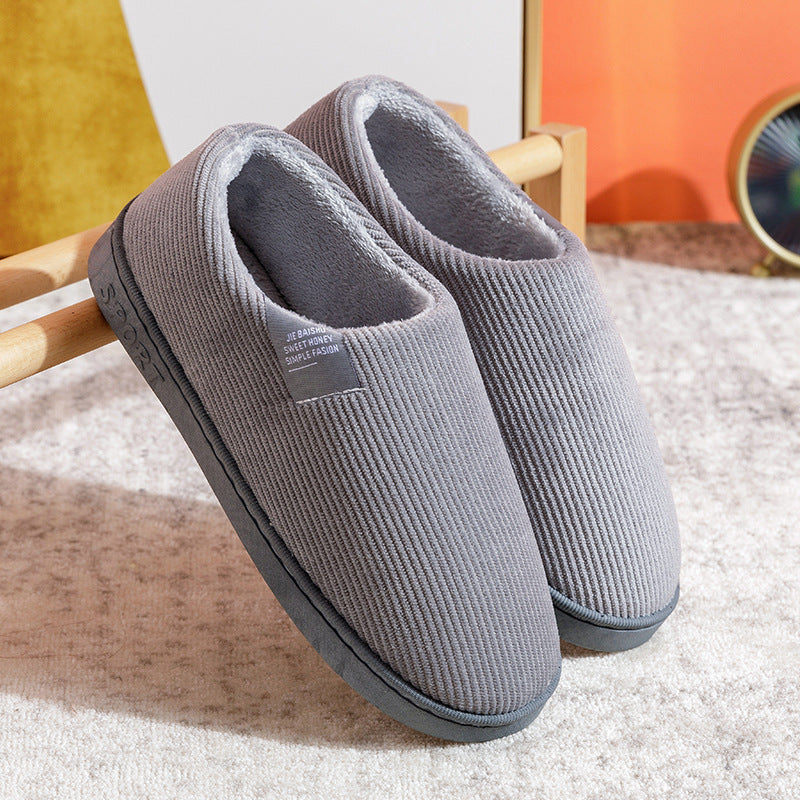 Chaussons Douillets en Peluche pour Femmes - Chaleur Hivernale