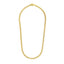 14k Yellow Gold Semi Solid Miami Cuban Chain - 6.9mm
