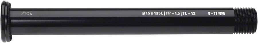 WHISKY No.9 Thru Bolt - 15mm x 135mm - Negro