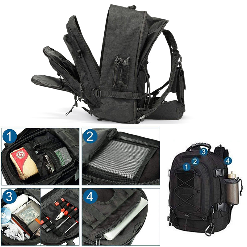 65L Men's Tactical Backpack for Outdoor Adventures