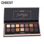 QIBEST 14 Color Matte Eyeshadow Palette - Luxury Velvet Glossy Finish