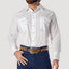 Classic White Pearl Snap Shirt for Men | Wrangler - Korvel
